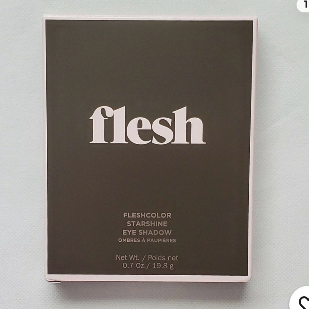 Flesh Fleshcolor 9 Color Eyeshadow Palette with Brush and Mirror “STARSHINE”